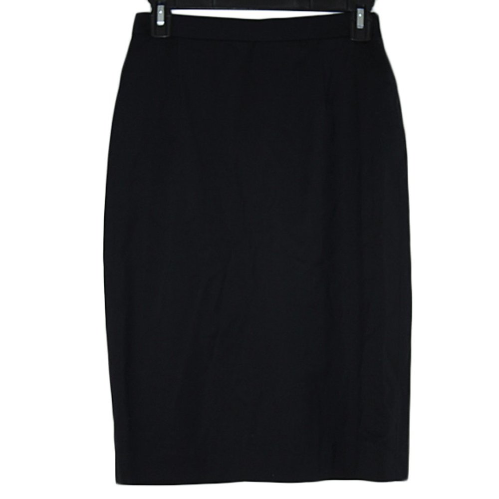 Burberrys Navy Blue Pencil Skirt Size 6